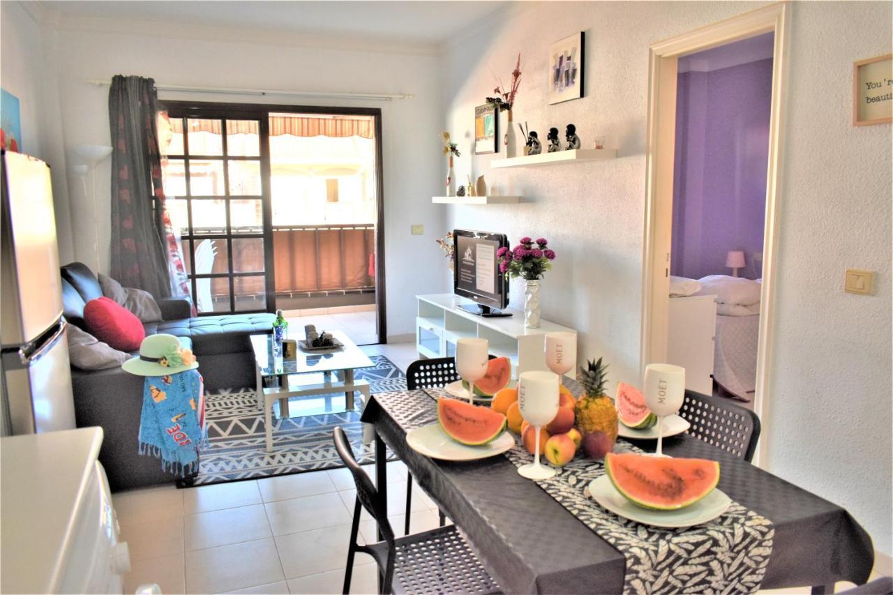 Cozy Apartment Tenerife South Wifi & Pool 德尔锡伦西奥海岸 外观 照片